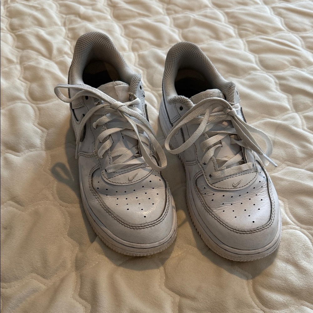 Nike White Low-Top Sneakers